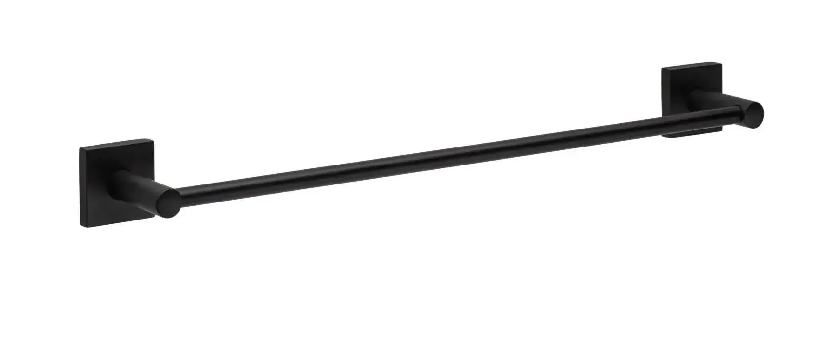 The Sure-Loc Monza 18" Towel Bar in Flat Black finish.
