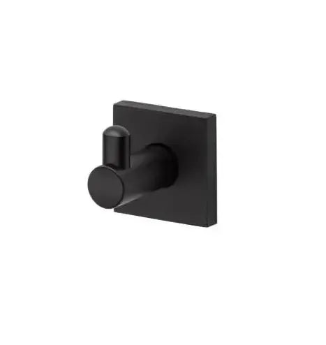 The Sure-Loc Monza Robe Hook in Flat Black finish.