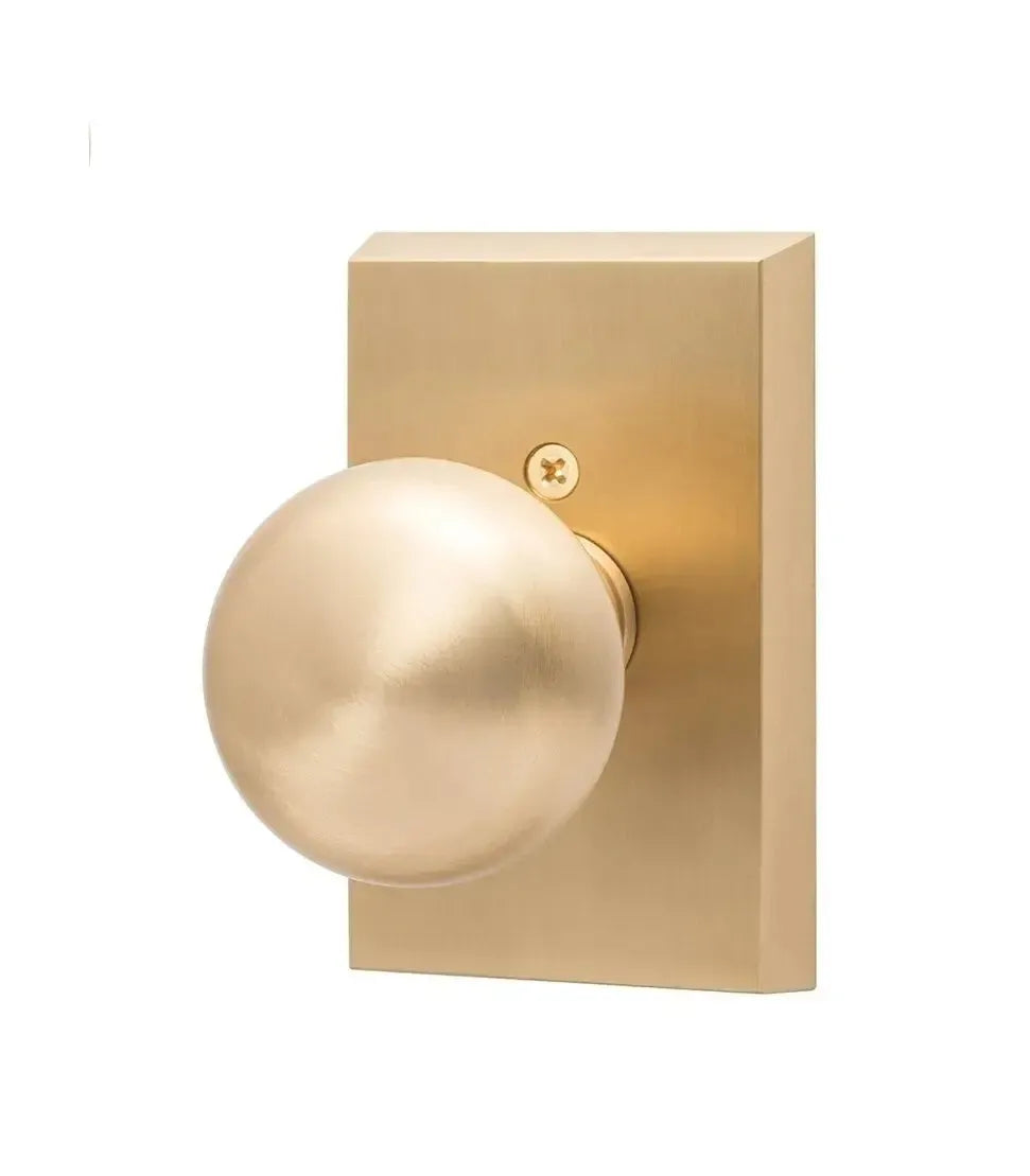 Sure-Loc Oakley Knob in Satin Brass finish