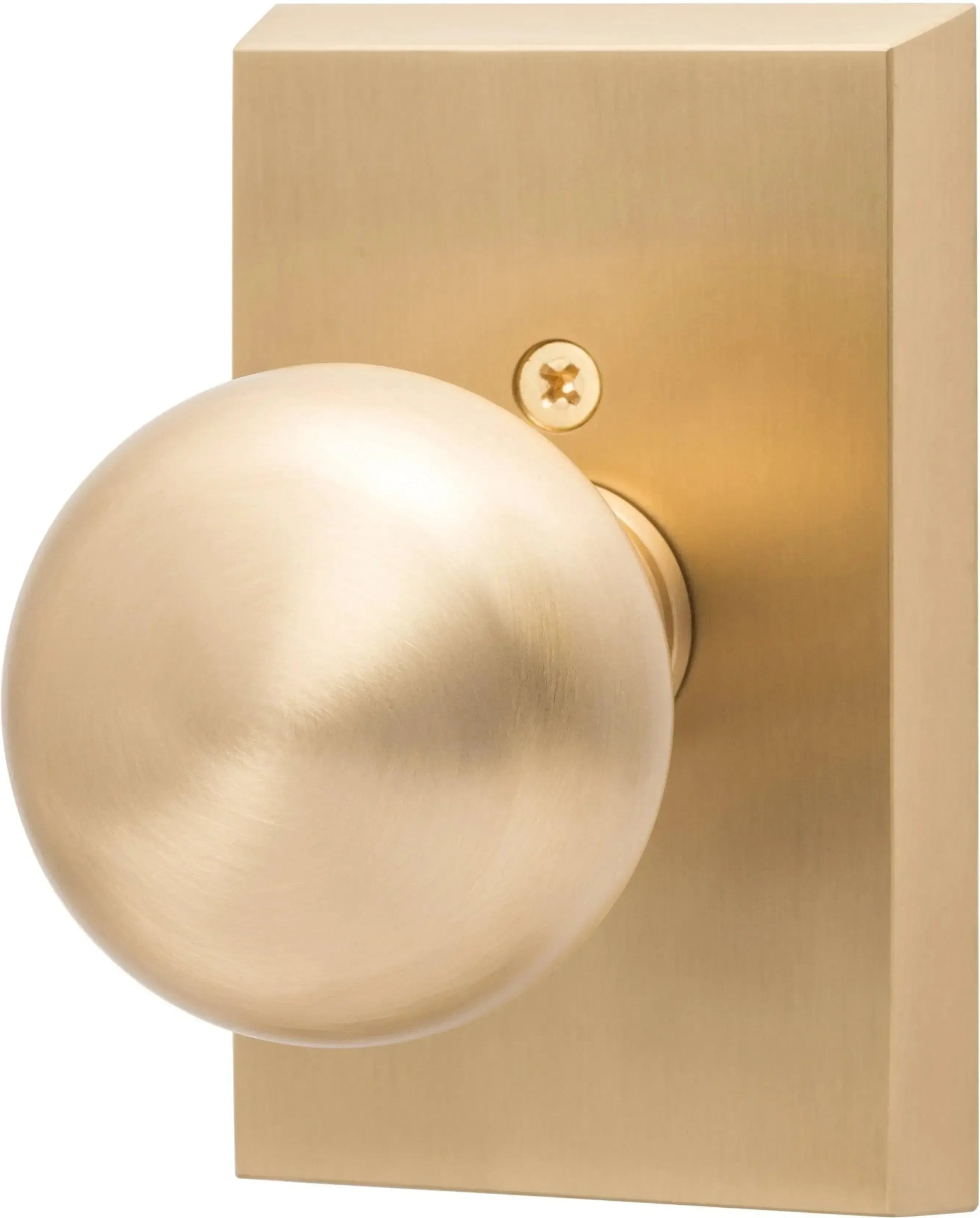 Sure-Loc Oakley Knob Satin Brass