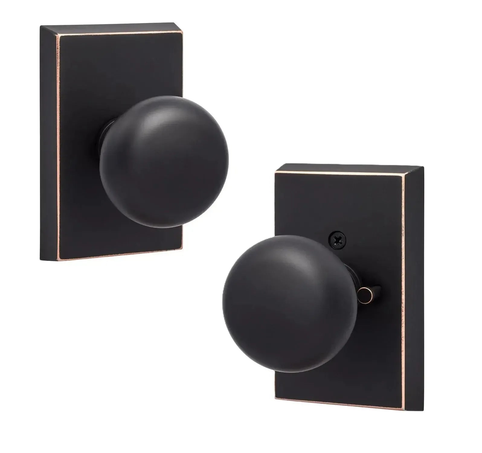 Sure-Loc Oakley Knob in Vintage Bronze finish