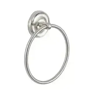 The Sure-Loc Pinedale Towel Ring in Satin Nickel finish.
