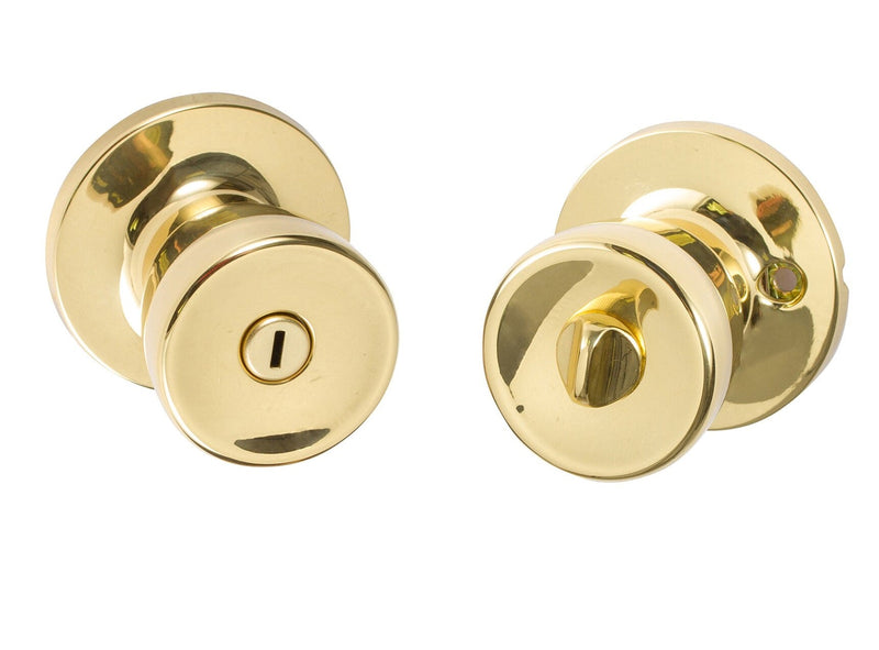 Sure-Loc Tulip Knob in Polished Brass finish