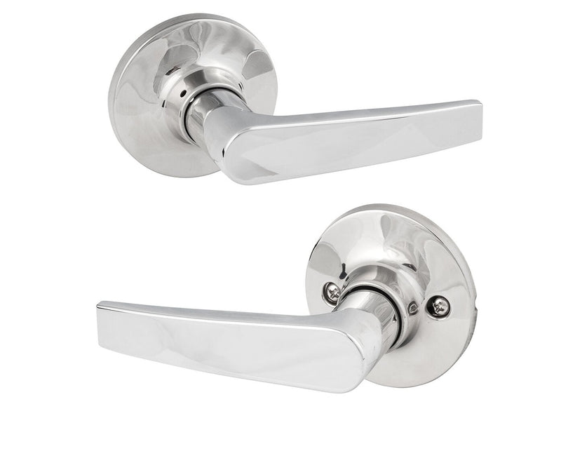 The Sure-Loc Cedar Lever in Polished Chrome finish