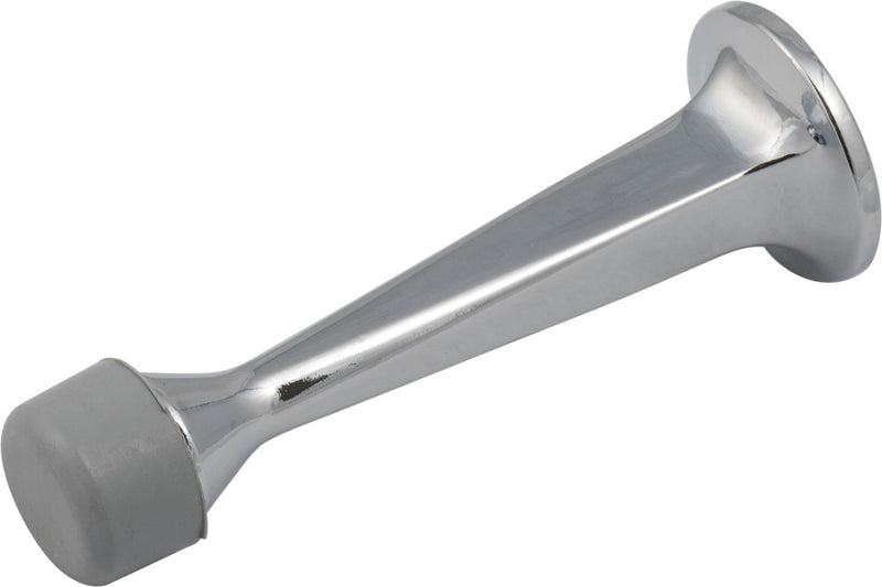 The Sure-Loc Heavy Duty 3" Solid Door Stop in Polished Chrome finish