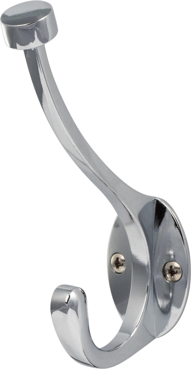 Sure-Loc Heavy Duty Pilltop Coat Hook in Polished Chrome finish