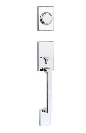 Sure-Loc Stockholm Dummy Handleset in Polished Chrome finish