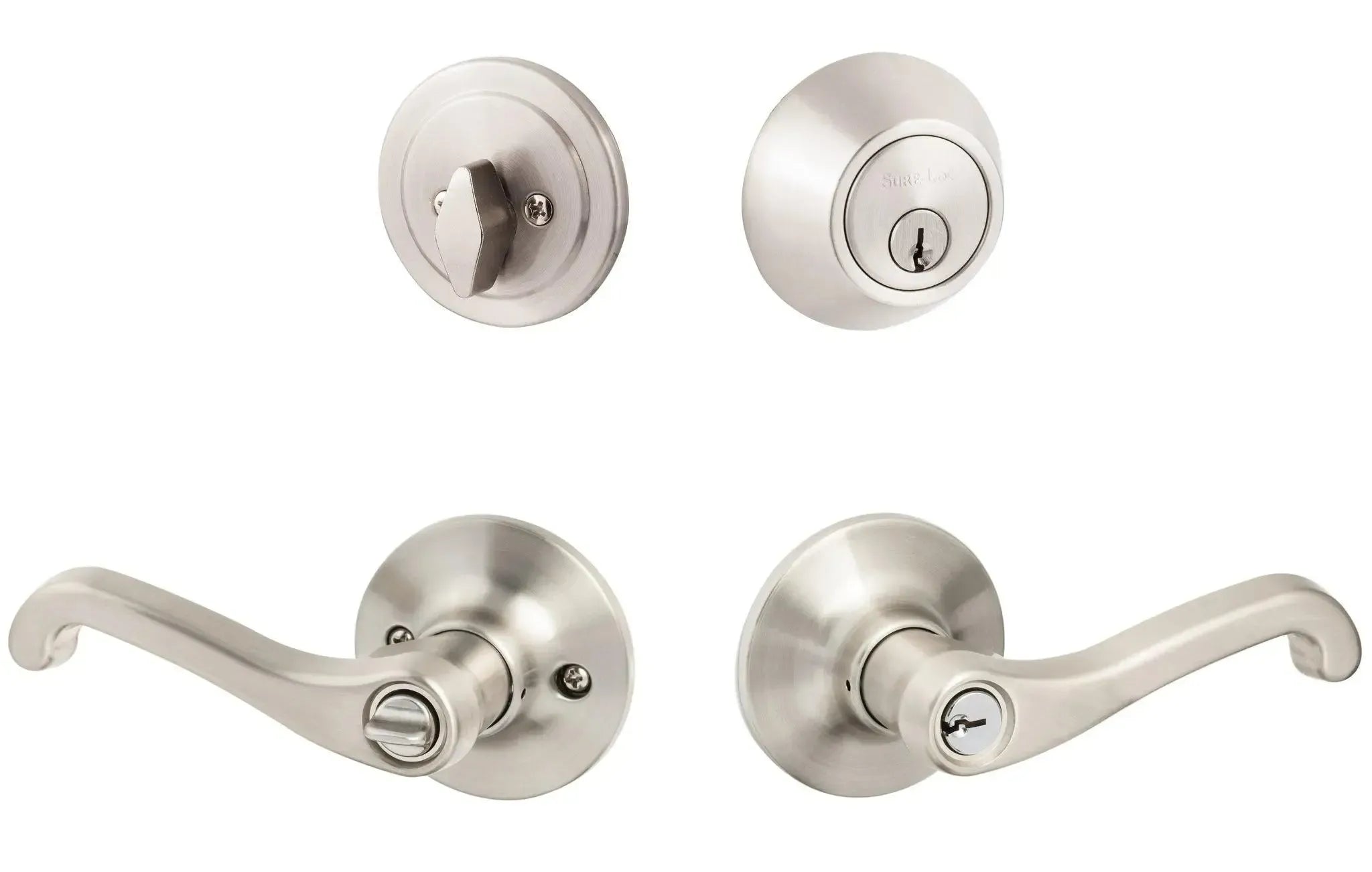 Sure-Loc Sage Entry and Deadbolt Combo in Satin Nickel finish