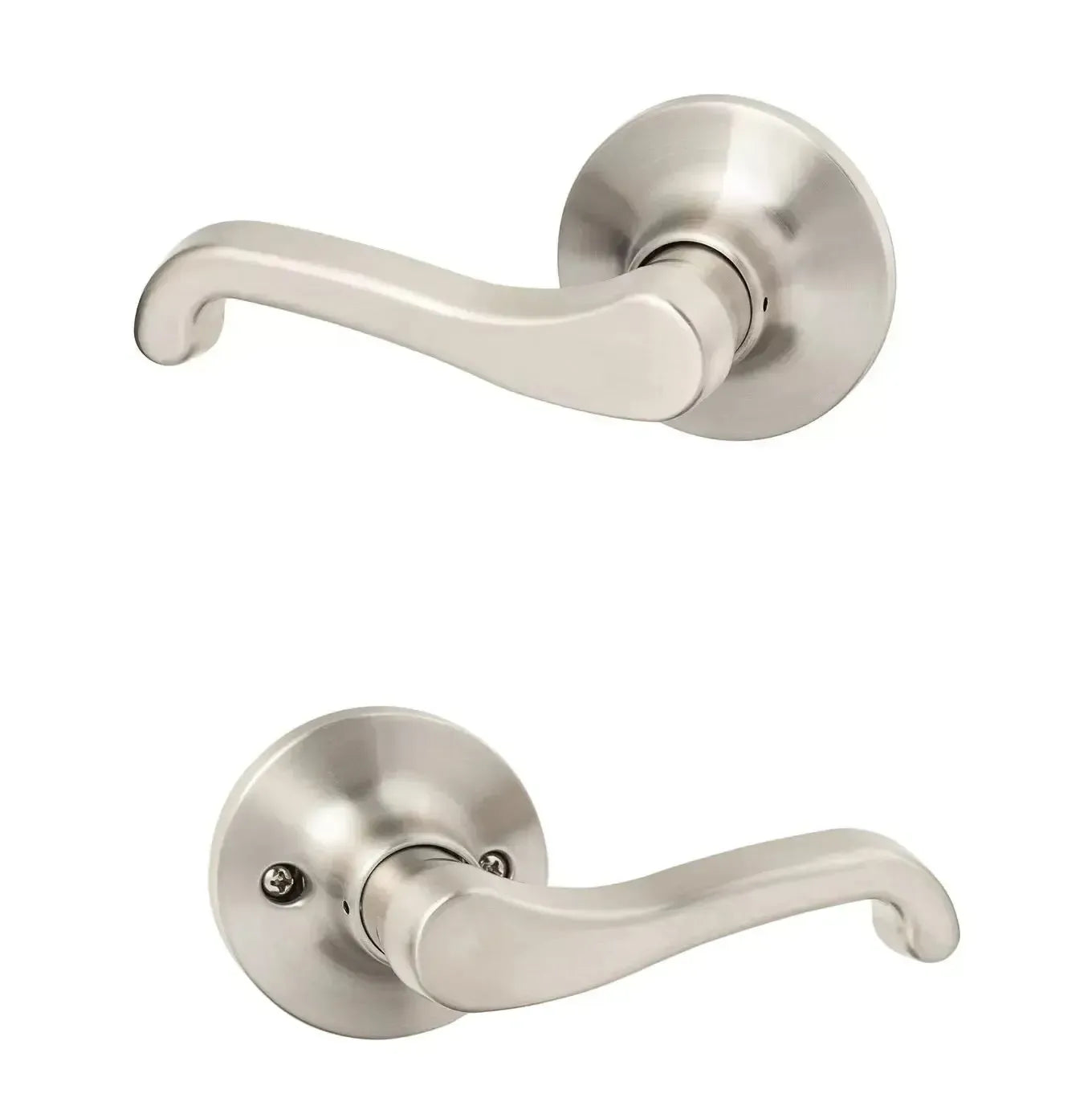 Sure-Loc Sage Lever in Satin Nickel finish