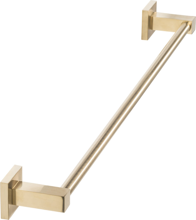 The Sure-Loc Baden 18" Towel Bar in Satin Brass finish