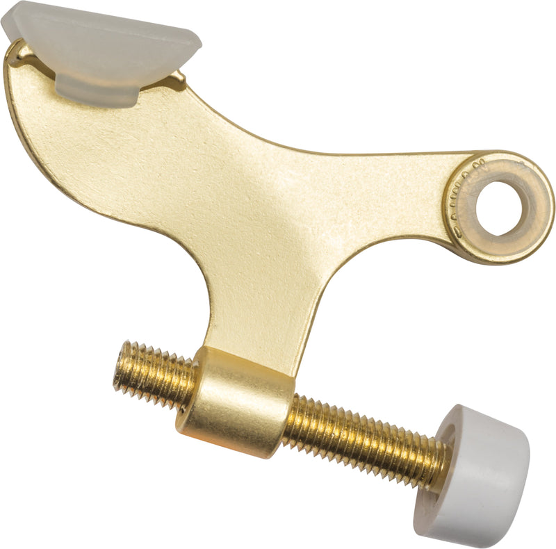 Sure-Loc Heavy Duty Hinge Pin Door Stop in Satin Brass finish