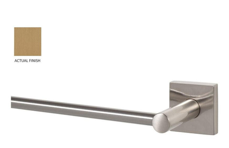 Sure-Loc Monza 30" Towel Bar in Satin Brass finish