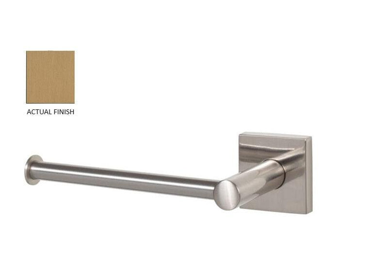 Sure-Loc Monza Single-Post Paper Holder in Satin Brass finish