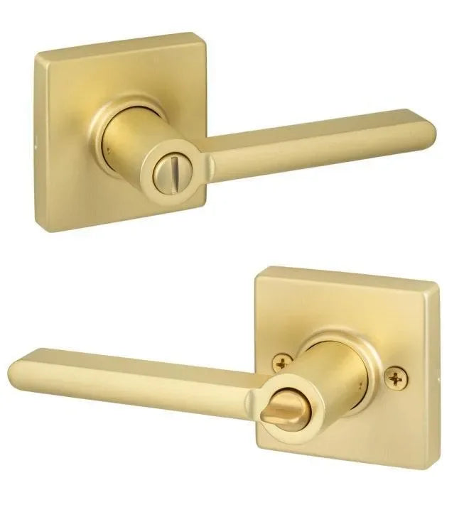 Sure-Loc Verona Lever in Satin Brass finish