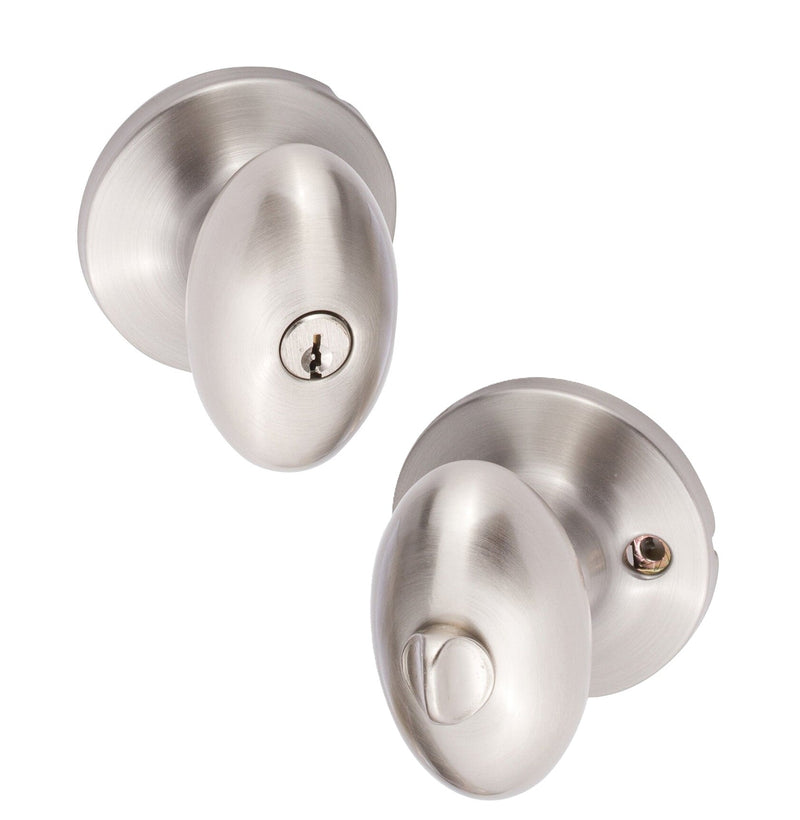 The Sure-Loc Arapaho Knob in Satin Nickel finish