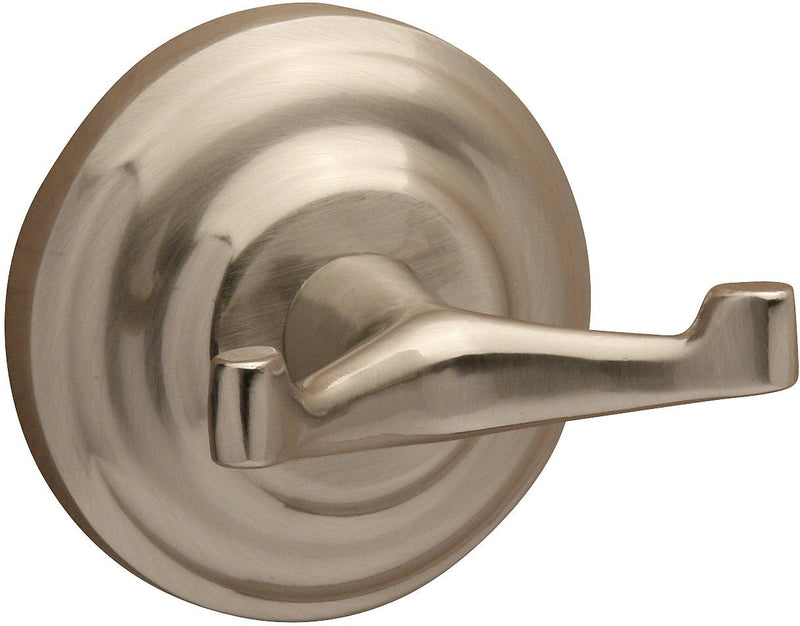 The Sure-Loc Boulder Robe Hook in Satin Nickel finish