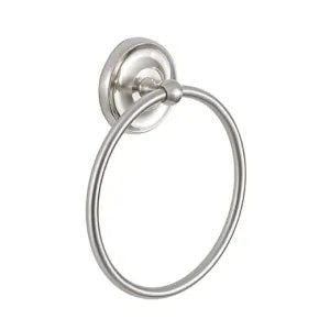 The Sure-Loc Pinedale Towel Ring in Satin Nickel finish.