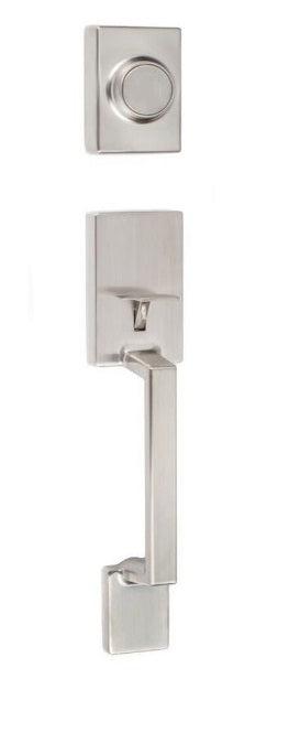 Sure-Loc Stockholm Dummy Handleset in Satin Nickel finish