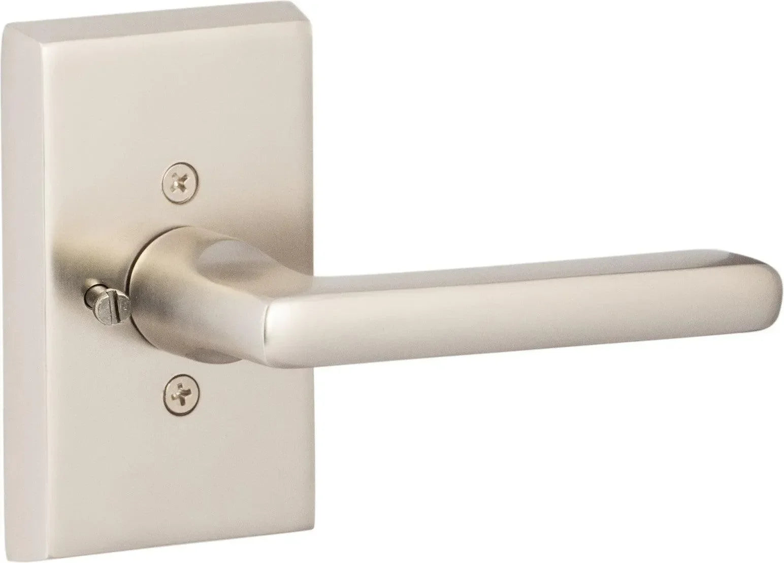 Sure-Loc Logan Passage Lever in Nickel finish