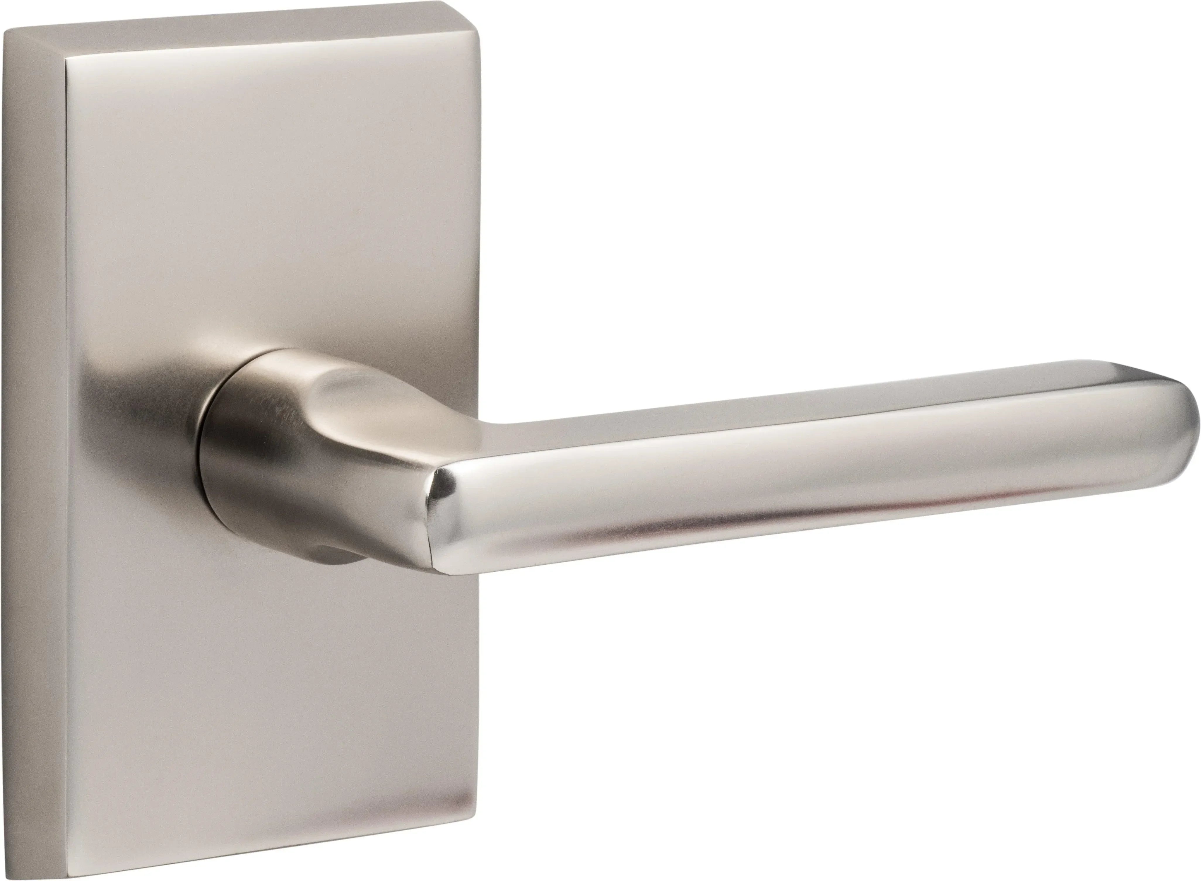 Sure-Loc Logan Passage Lever in Nickel finish