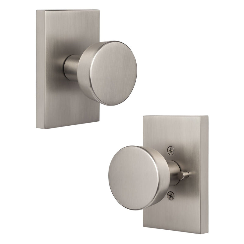 Sure-Loc Zermatt Knob in Satin Nickel finish