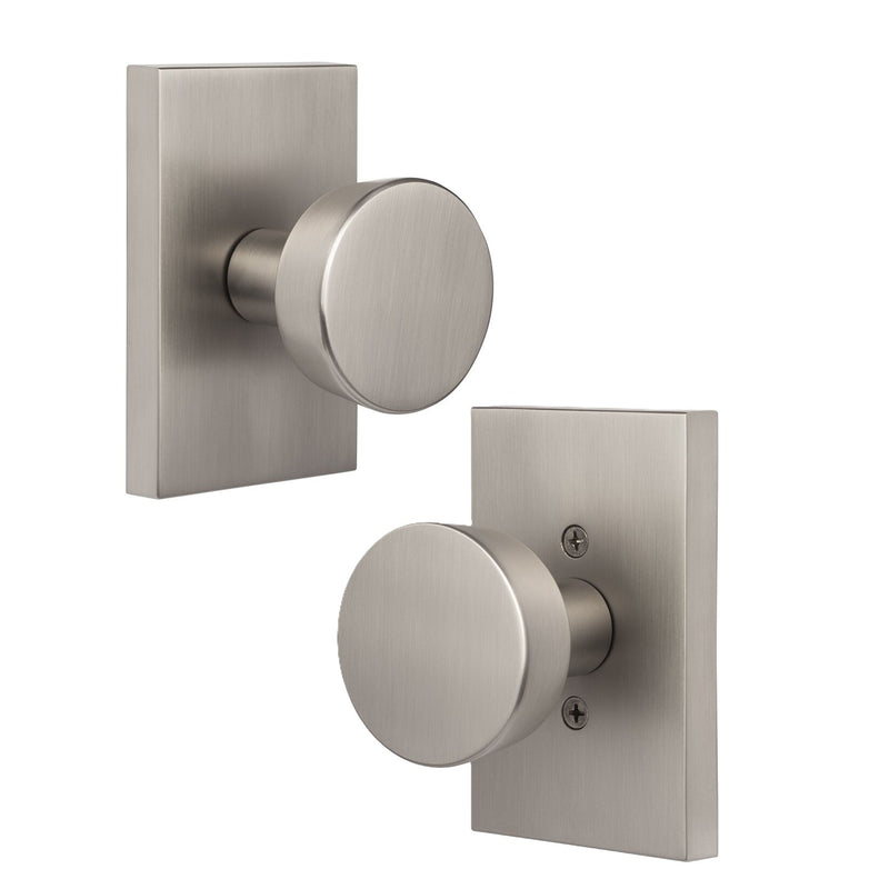 Sure-Loc Zermatt Knob in Satin Nickel finish