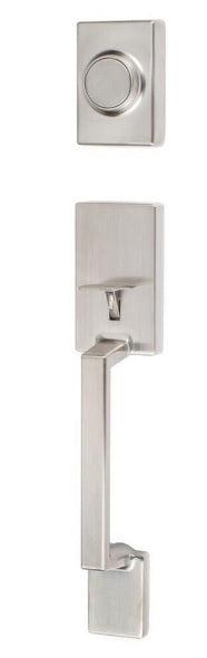 Sure-Loc Stockholm Dummy Handleset in Satin Stainless Steel finish