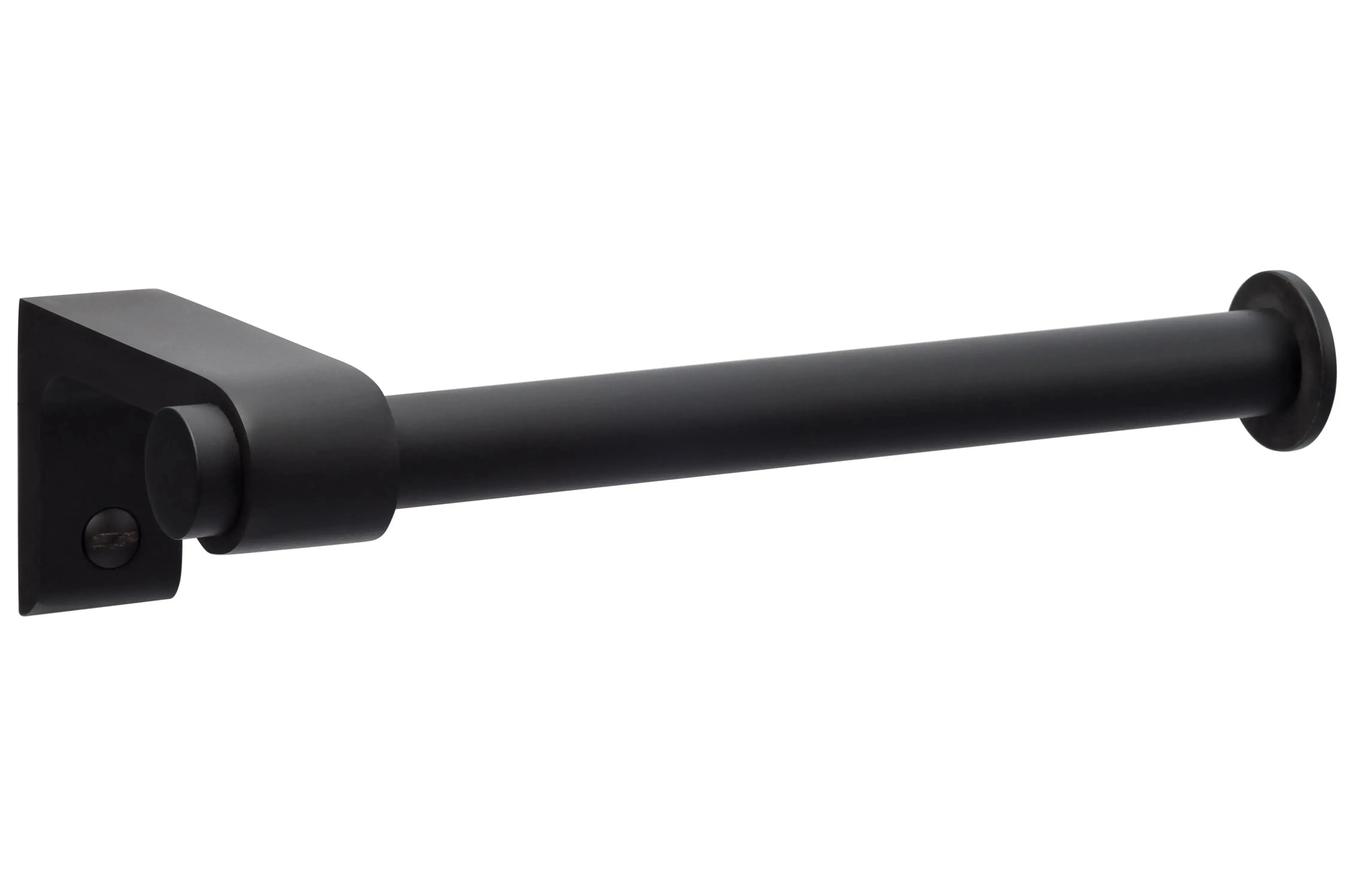Sure-Loc Sedona Single Post Paper Holder in Flat Black finish