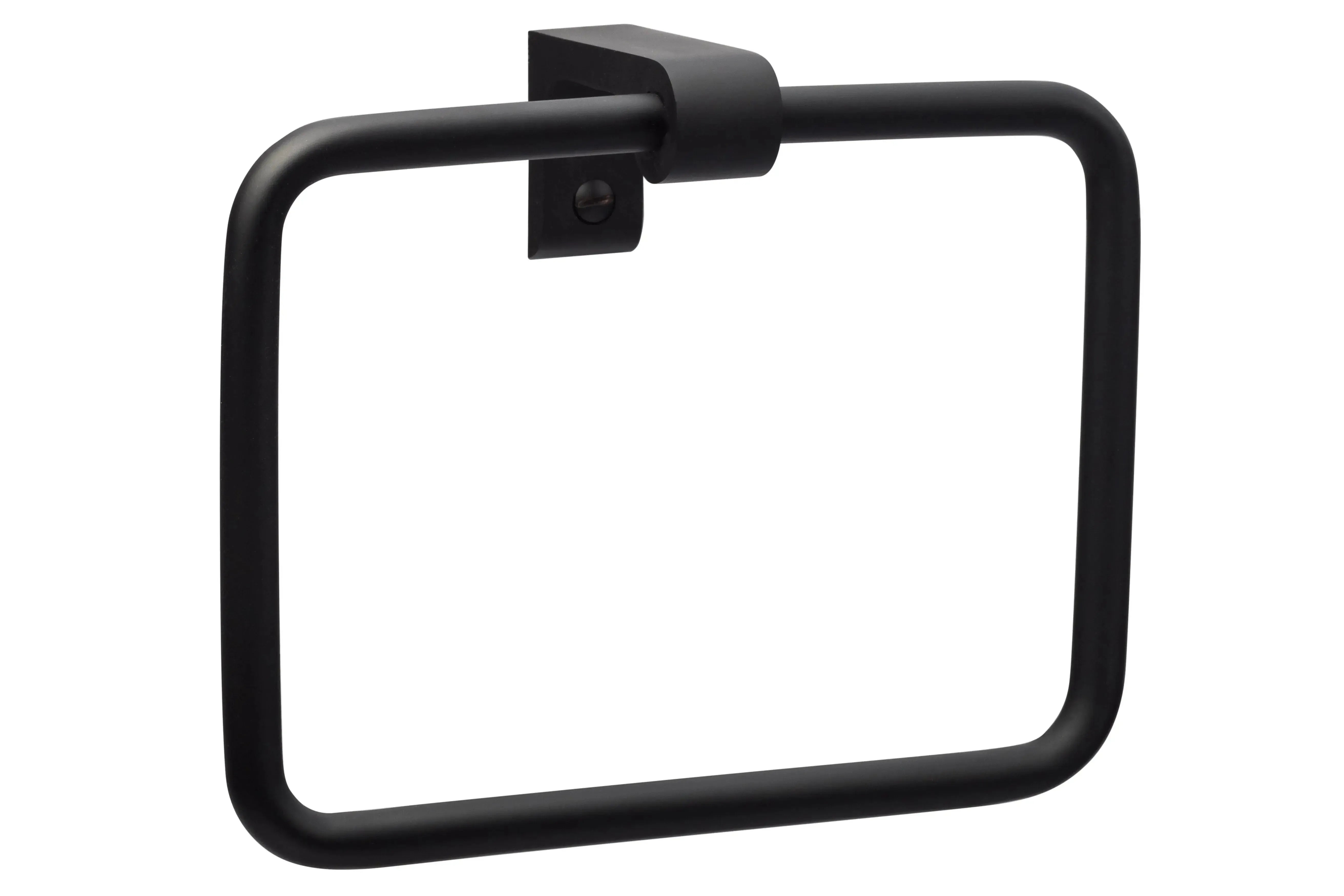 Sure-Loc Sedona Towel Ring in Flat Black finish