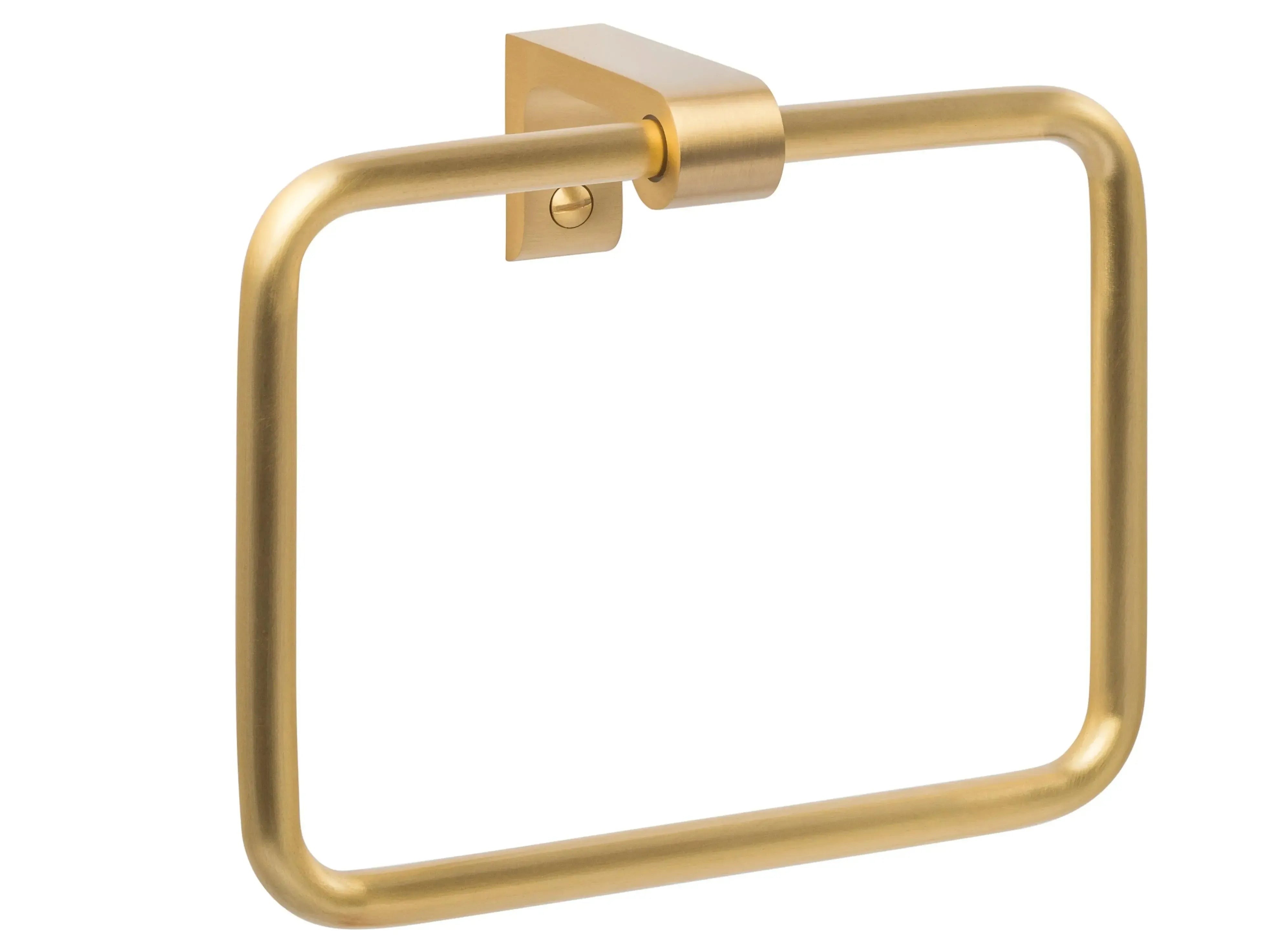 Sure-Loc Sedona Towel Ring in Satin Brass finish
