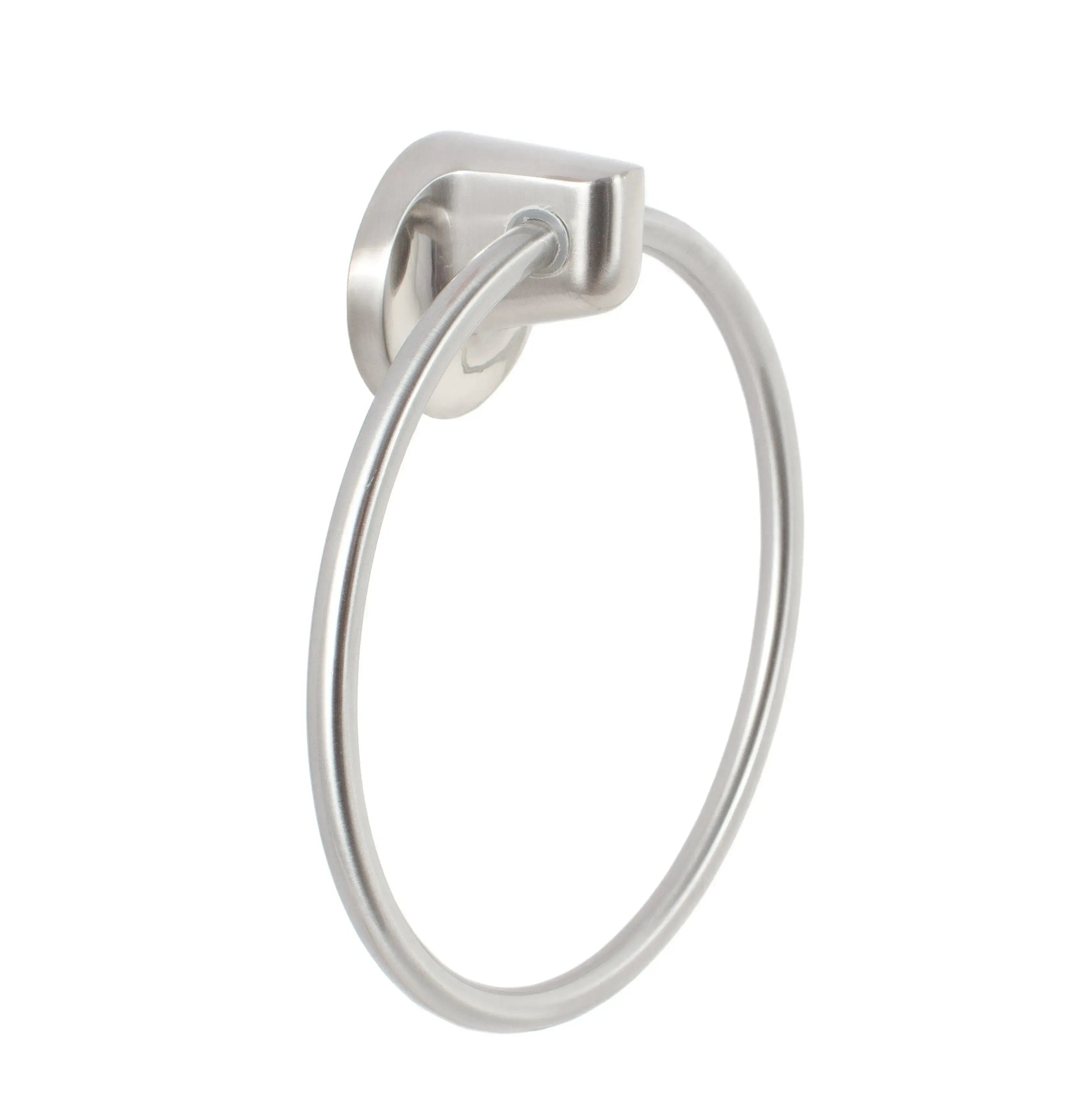 Sure-Loc Sierra Towel Ring in Satin Nickel finish