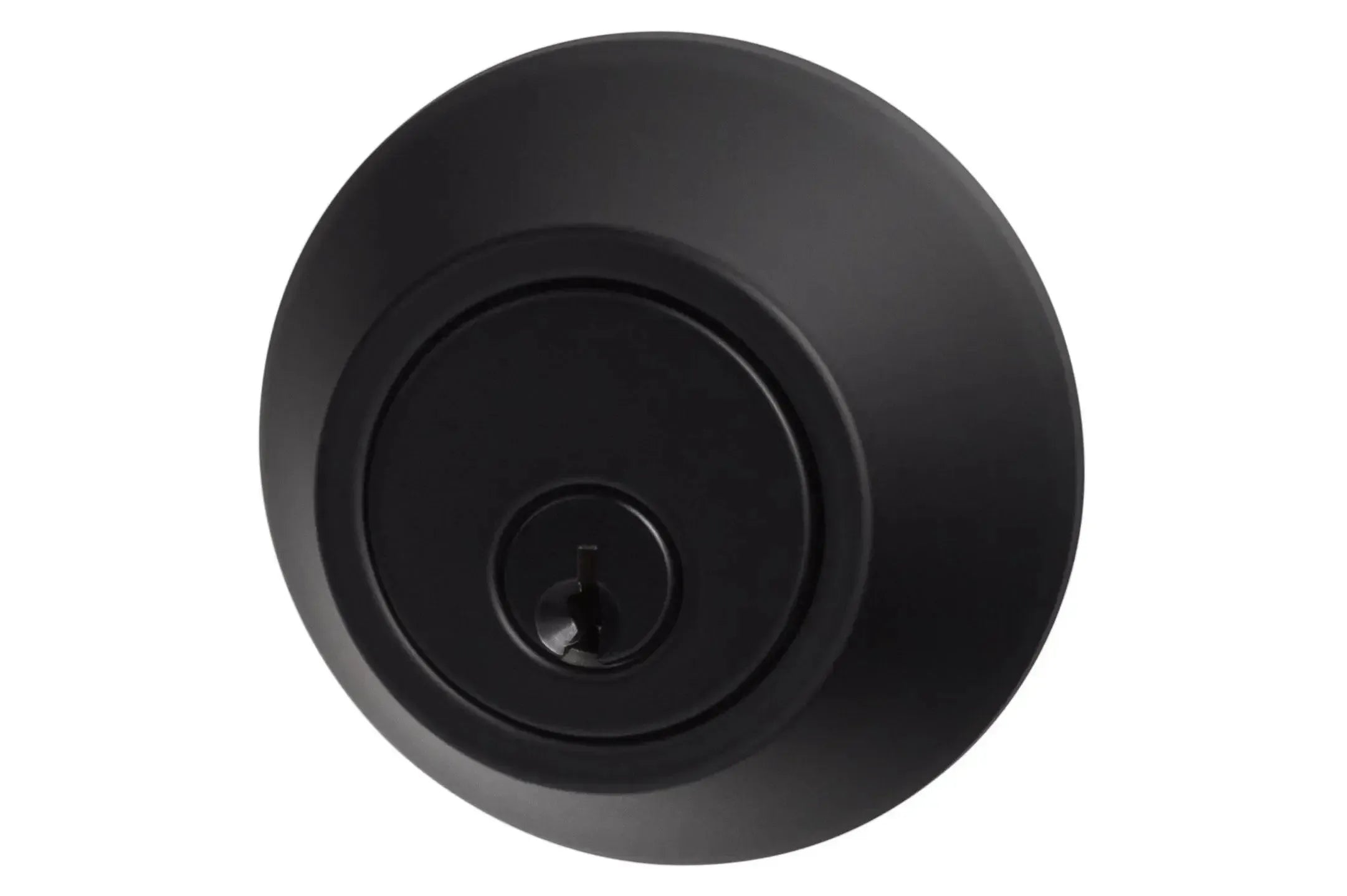 Sure-Loc Single Cylinder Deadbolt, Grade 2 in Flat Black finish