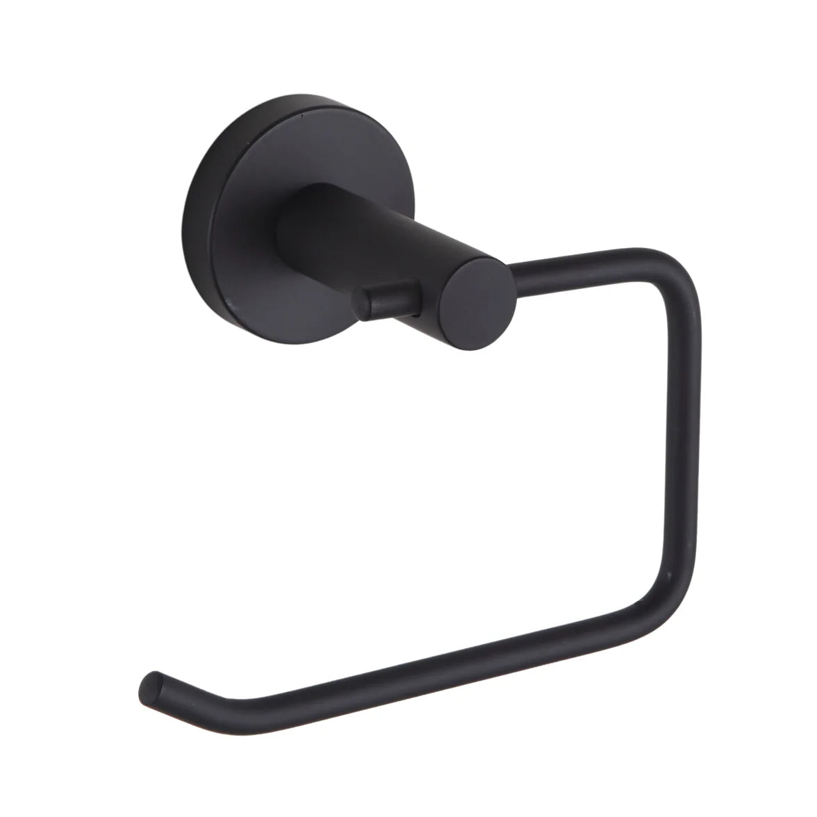 Sure-Loc Sorrento Single Post Toilet Paper Holder Flat Black