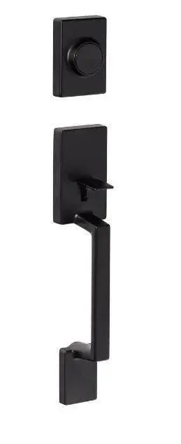Sure-Loc Stockholm Dummy Handleset Flat Black