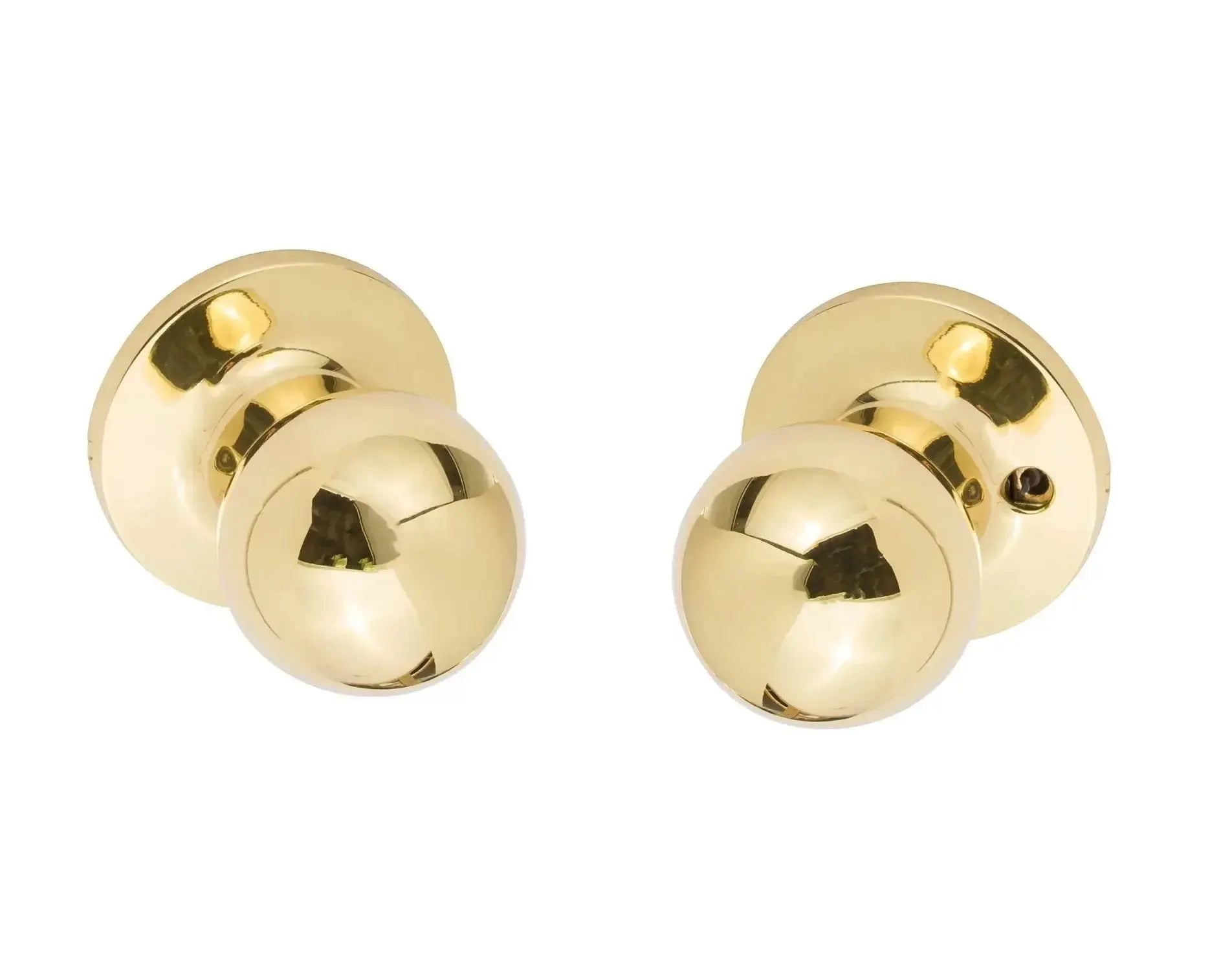 Sure-Loc Tahoe Knob in Polished Brass finish