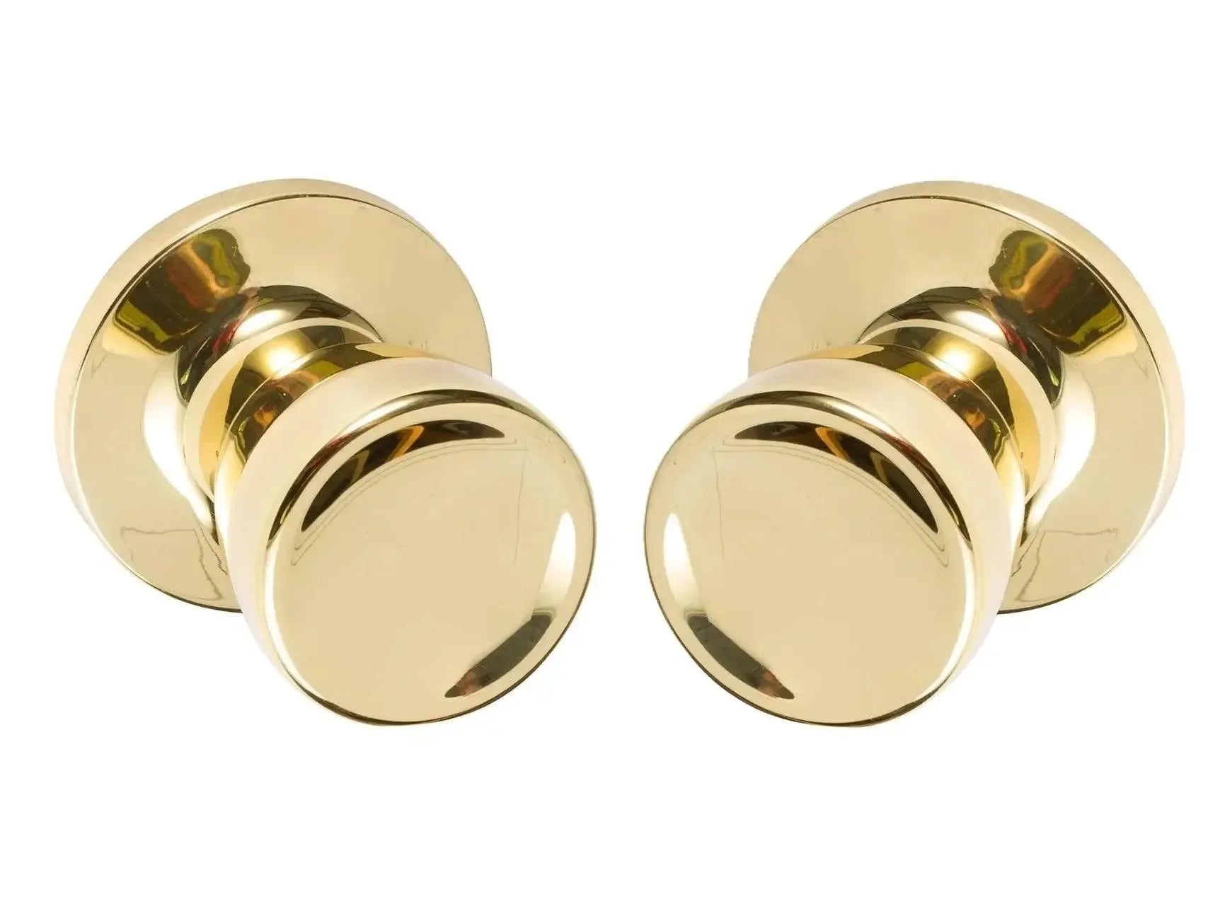 Sure-Loc Tulip Knob Polished Brass