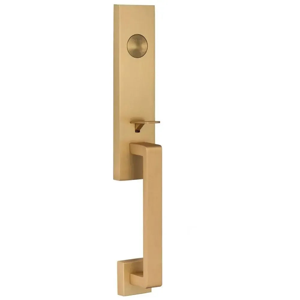 Sure-Loc Turin Dummy Handleset Satin Brass