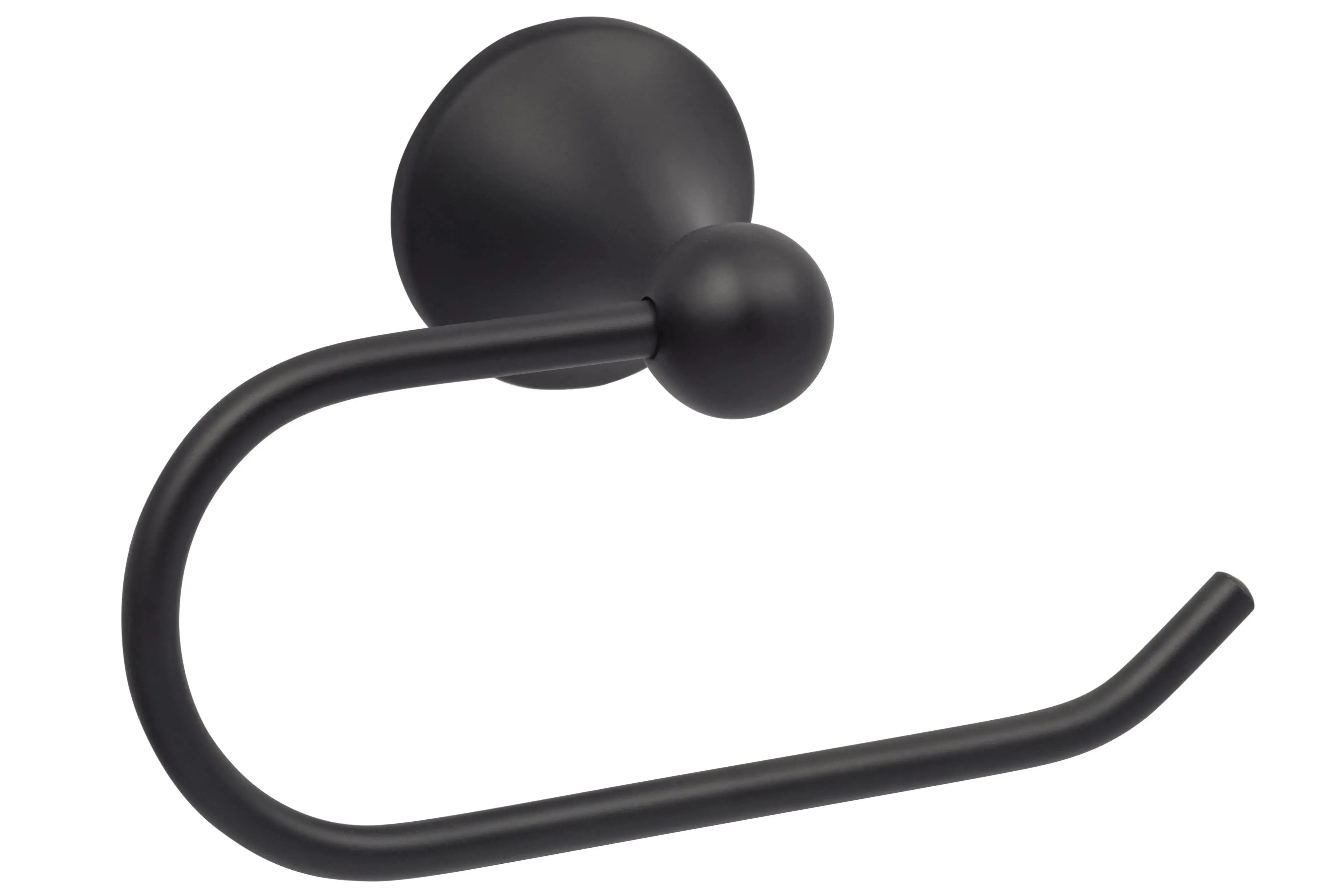 Sure-Loc Ventura Single Post Paper Holder in Flat Black finish