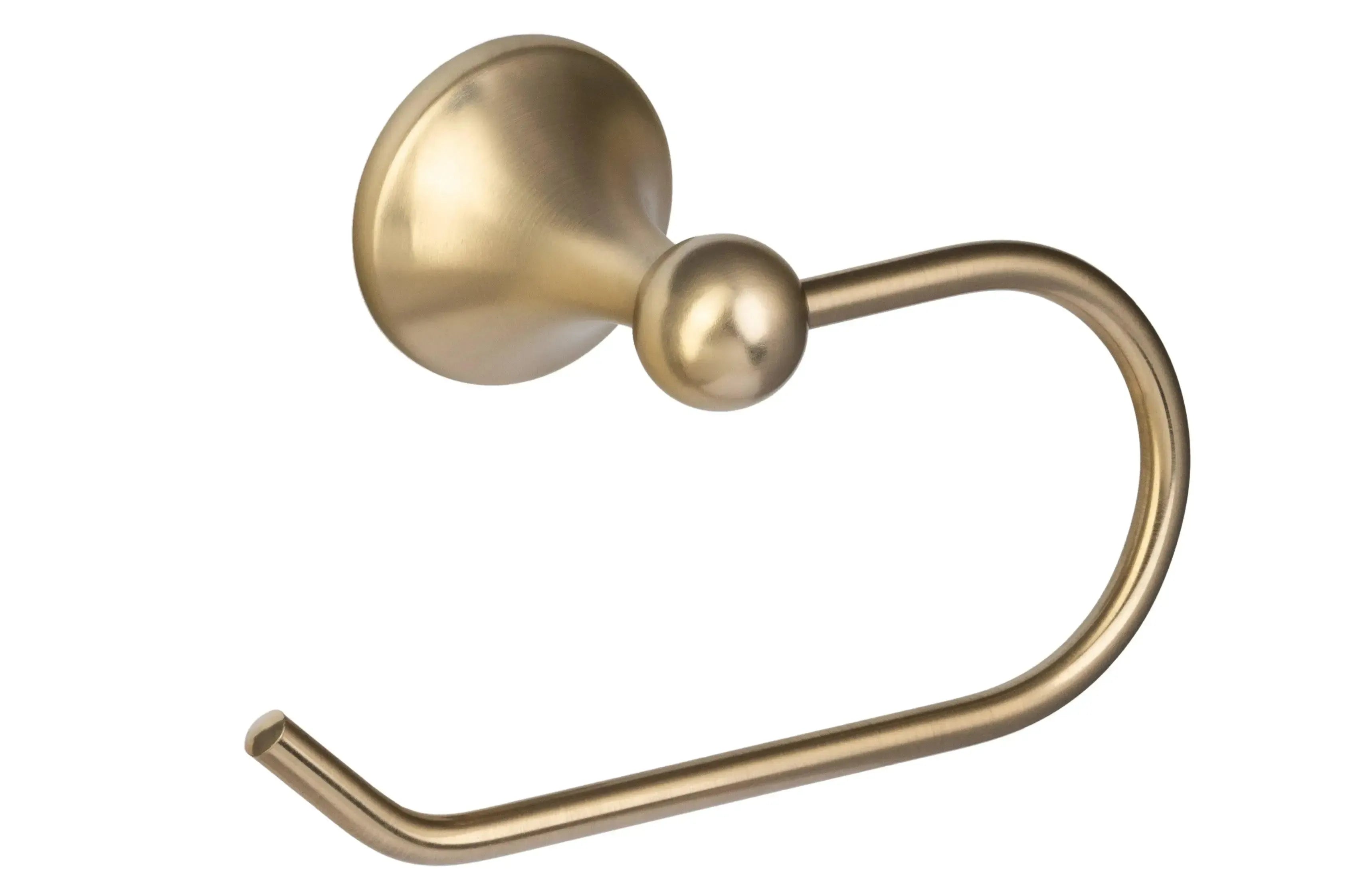 Sure-Loc Ventura Single Post Paper Holder in Satin Brass finish