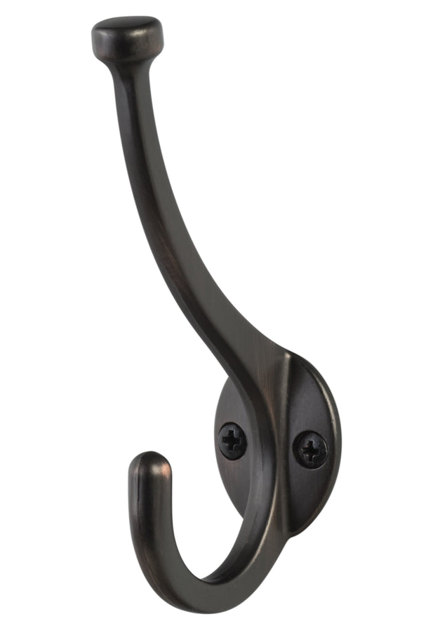 Sure-Loc Small Pilltop Coat Hook in Vintage Bronze finish