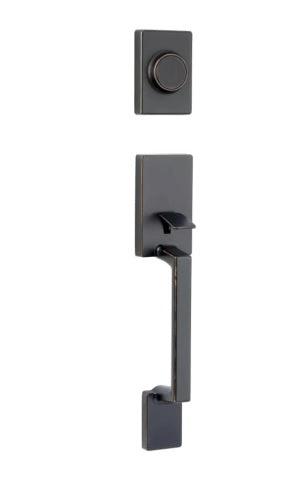 Sure-Loc Stockholm Dummy Handleset in Vintage Bronze finish