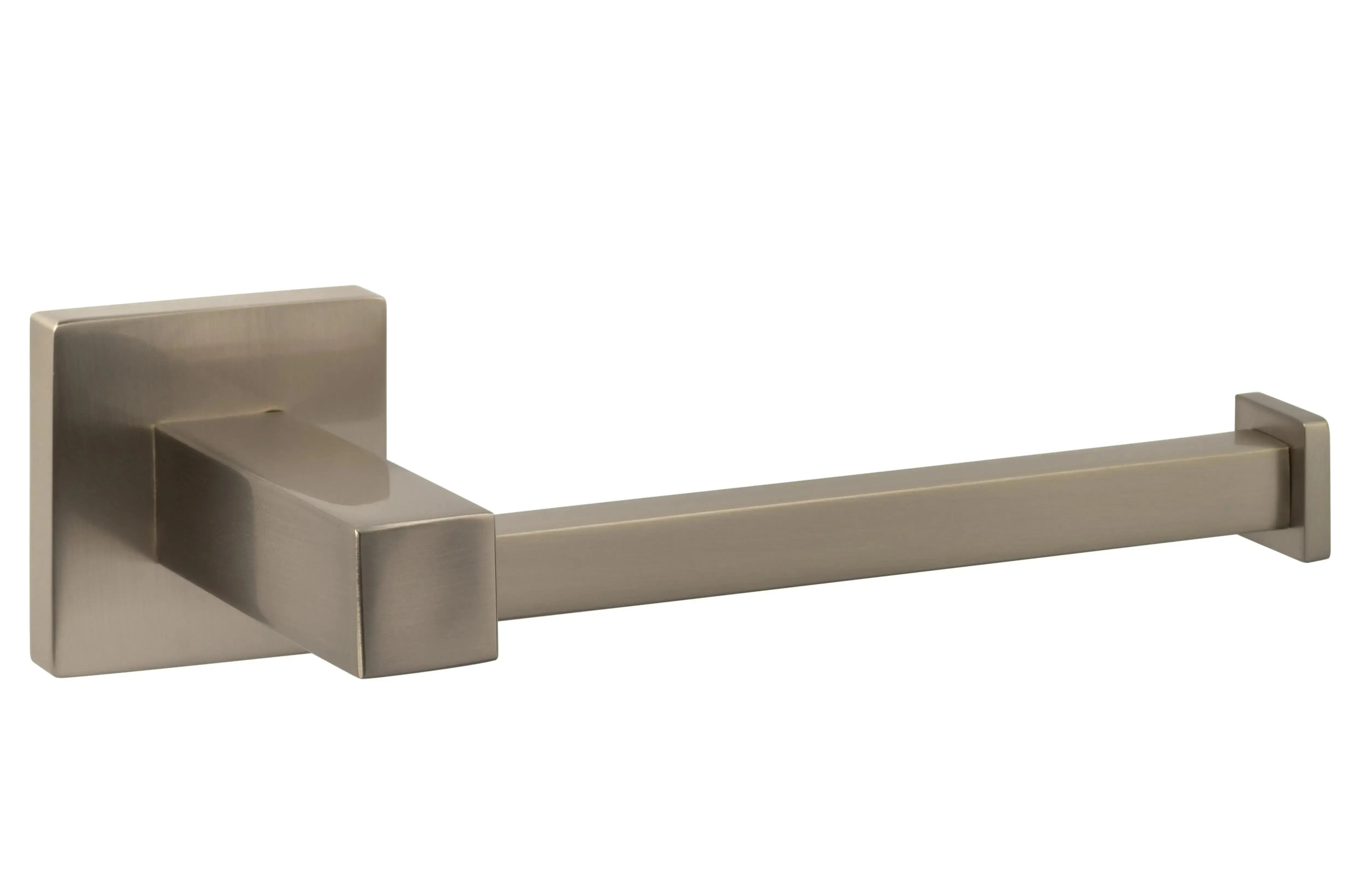 Sure-Loc Vlora Solid Brass Single Post Paper Holder in Satin Nickel finish