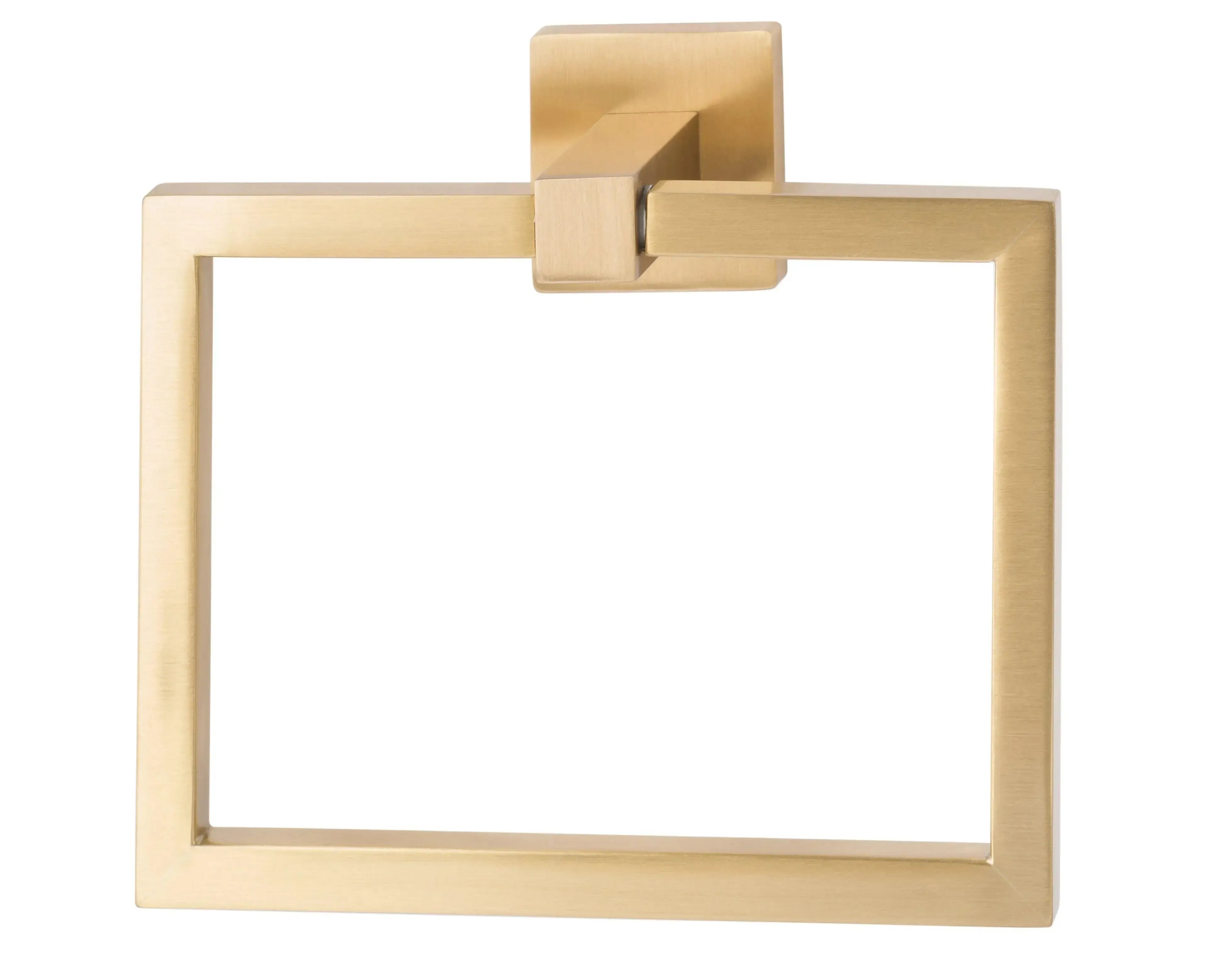 Sure-Loc Vlora Solid Brass Towel Ring in Satin Brass finish
