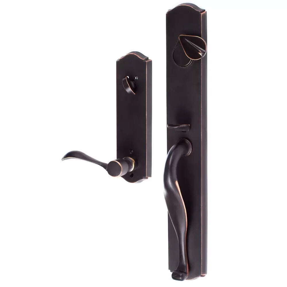 Sure-LocSure-Loc Wasatch Dummy Handleset with Right Handed Sandstone Lever in 
