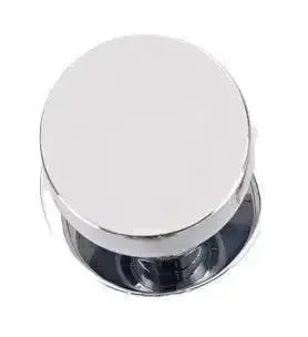 Sure-Loc Zurich Knob with Round Rosette Polished Chrome