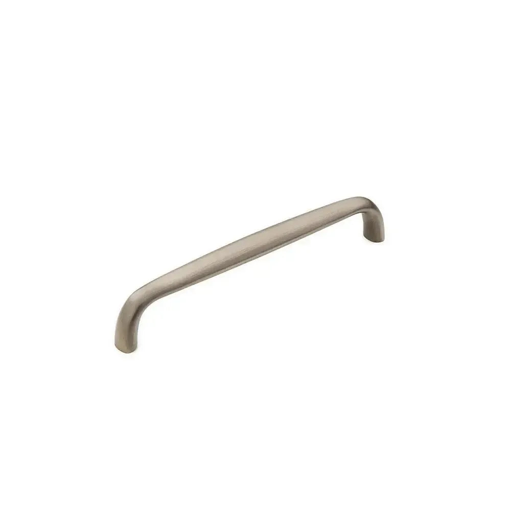 The Schaub Traditional Cabinet Pull in Antique Nickel finish.
