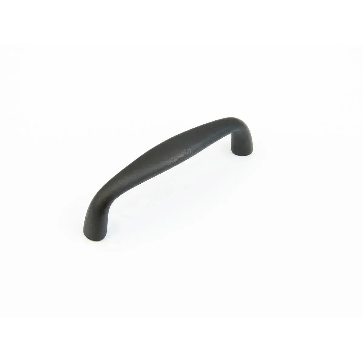 The Schaub Traditional Cabinet Pull in Distressed Bronze finish.