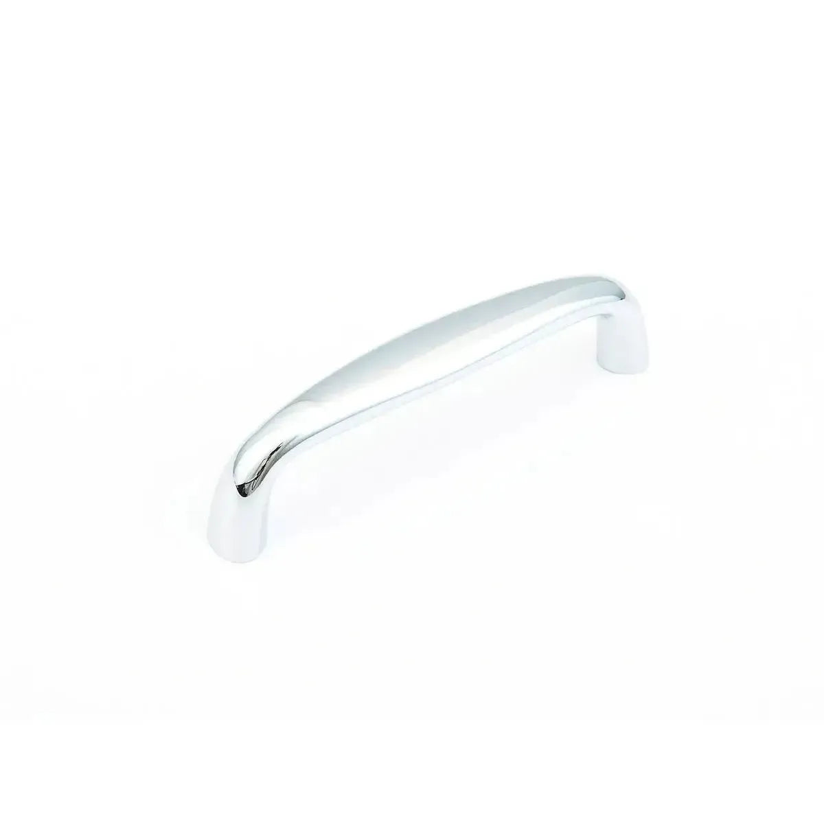 The Schaub Traditional Cabinet Pull in Polished Chrome finish.