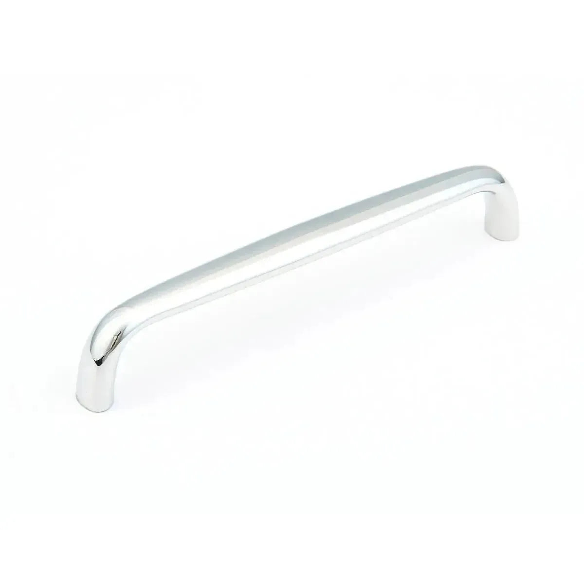 The Schaub Traditional Cabinet Pull in Polished Chrome finish.