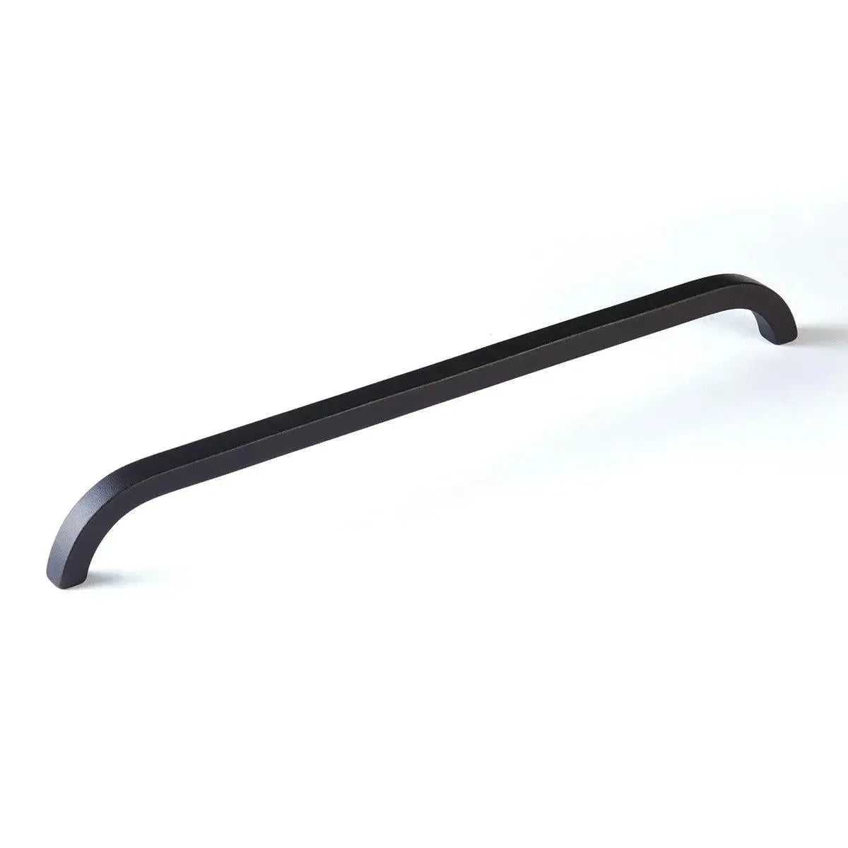 The Schaub Turno Cabinet Pull in Black Bronze finish.